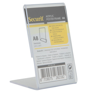 DISPLAY A L 8X5,2X4,1CM (A8) SECURIT COD. PFT-ACL-A8