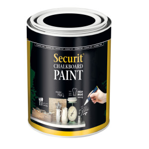 PITTURA LAVAGNA NERO 250ML (5MQ) SECURIT COD. PNT-BL-SM