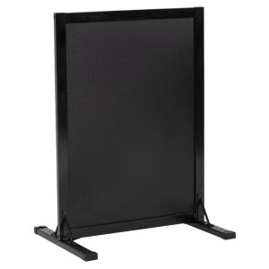 LAVAGNA STAND DA TERRA WOODY 78X56X40CM NERO SECURIT COD. SBDT-BL-80