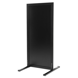 LAVAGNA STAND DA TERRA WOODY 117X56X60CM NERO SECURIT COD. SBST-BL-120