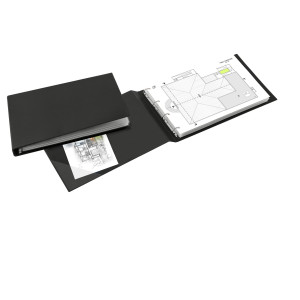 RACCOGLITORE SANREMO 2000 40 4D NERO 42X30CM A3-ALBUM SEI ROTA COD. 34423110