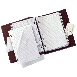 RUBRICA TELEFONICA TELEX 3 NERO 15X21CM (A5) COD. 53000310