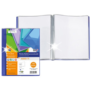 PORTALISTINI PERSONALIZZABILE ASSO TI 15X21CM 100 BUSTE BLU SEI ROTA COD. 57269907