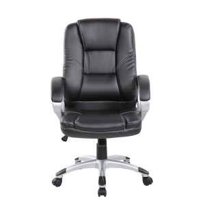 POLTRONA DIREZIONALE BOSTON NERO COD. E9258H