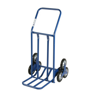 CARRELLO PORTATUTTO C/RUOTE PER SCALE PORTATA MAX 120KG COD. HT 0101