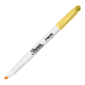ASTUCCIO 4 PENNARELLI PUNTA SCALPELLO S-NOTE COLORI ASSORTITI SHARPIE COD. 2138234