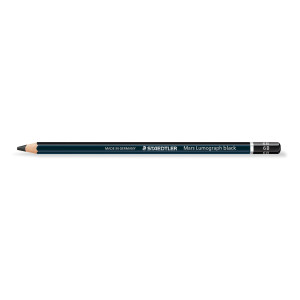 MATITA TIPO CARBONCINO MARS LUMOGRAPH BLACK 6B STAEDTLER COD. 100B-6B CONFEZIONE DA 12