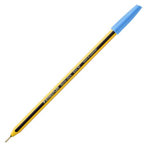 SCATOLA 10 PENNA A SFERA 434 NORIS STICK AZZURRO CHIARO 1,0MM STAEDTLER COD. 434 30