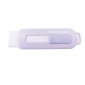 GOMMA A SCORRIMENTO STAEDTLER  ERASER INVOLUCRO COLORI PASTELLO ASSORTITI COD. 525 PS1P-S