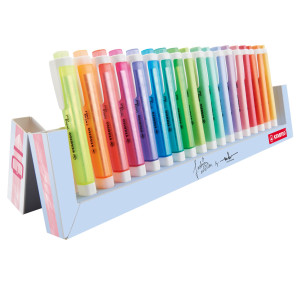 DESKSET 18 EVIDENZIATORI SWING COOL COLORI ASS. 275/18-01-5 STABILO COD. 275/18-01-5