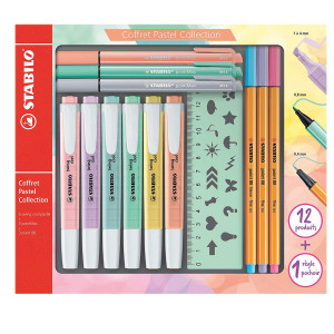 SET COFFRET PASTEL COLLECTION STABILO COD. IT/87-2915