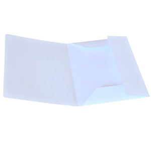 PACK 25 CARTELLINE 3 LEMBI BIANCO IN BRISTOL 200G STARLINE COD. OD0112BLXXXAH13