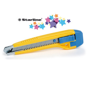 CUTTER 18MM CON BLOCCALAMA PREMIUM STARLINE COD. STL (SX-45)