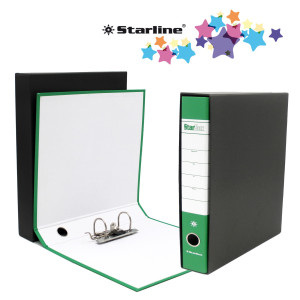 REGISTRATORE STARBOX F.TO COMMERCIALE DORSO 5CM VERDE STARLINE COD. STL4032
