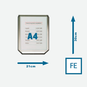 DISPLAY A4 VERTICALE PER COLONNINA 600G STILCASA COD. 605V