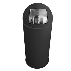 GETTACARTE PUSH D35CM H. 92CM NERO STILCASA COD. F460015