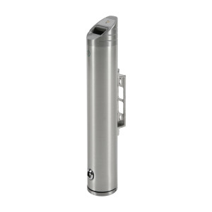 PORTACENERE INOX DA MURO H 48CM COD. 1609004