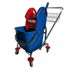 CARRELLO STRIZZATORE PER PULIZIE GROUSE 26 DA 25LT COD. 41601