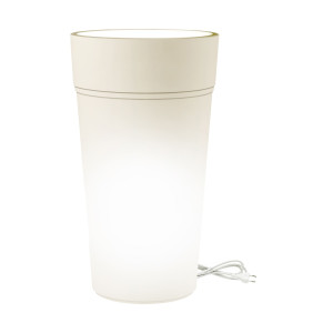 VASO STEM LUCE 14LT BIANCO TERAPLAST COD. 32124080022