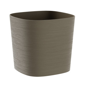 VASO QUADRATO CAPRI 13LT SABBIA TERAPLAST COD. 38711029406