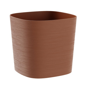 VASO QUADRATO CAPRI 26LT TERRACOTTA TERAPLAST COD. 38711038001