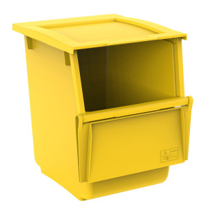 CONTENITORE ECOBIN 25 GIALLO 25LT TERRY COD. 1003027