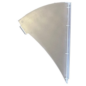 N.10 SAFETY SHIELD (SCHERMO PROTEZIONE+FERMAFOGLI) X TAGLIERINA 3025 TITANIUM COD. W00303281