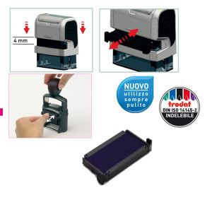 BLISTER DA 3 TAMPONI 6/4911 BLU TRODAT COD. 87749