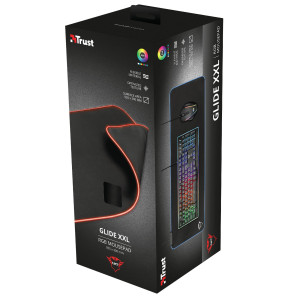 TAPPETINO DA GIOCO PER MOUSE XXL CON ILLUMINAZIONE RGB TRUST COD. 23395