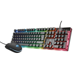 SET TASTIERA + MOUSE GAMING AZOR GXT838 TRUST COD. 23483