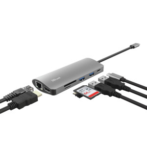 ADATTATORE MULTIPORTA USB-C 7-IN-1 DALYX -TRUST COD. 23775
