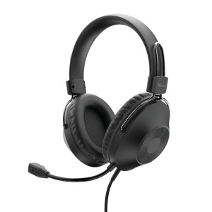 CUFFIE CON MICROFONO OVER-EAR USB HS-250 TRUST COD. 24185