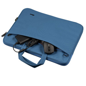 BORSA ECOCOMPATIBILE PER NOTEBOOK DA 16'' BOLOGNA - BLU TRUST COD. 24448