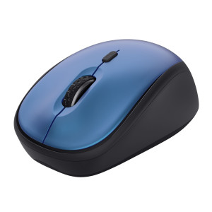 MOUSE WIRELESS SILENZIOSO YVI+ BLU-TRUST COD. 24551