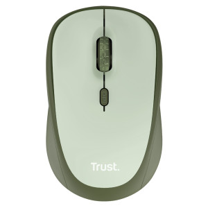 MOUSE WIRELESS SILENZIOSO YVI+ VERDE-TRUST COD. 24552
