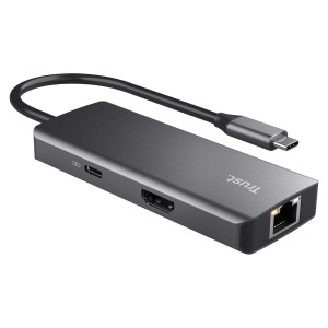 ADATTATORE MULTIPORTA USB-C 6-IN-1 DALYX_TRUST COD. 24968