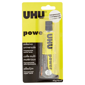 COLLA TRASPARENTE EXTRAFORTE UHU POWER 45ML COD. D3251