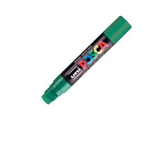 MARCATORE UNI POSCA PC17K P.SCALPELLO 15MM VERDE UNI MITSUBISHI COD. M PC17K V