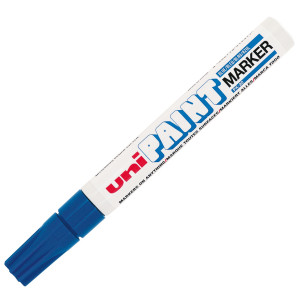 MARCATORE UNI PAINT PX20 PUNTA CONICA 2,8MM BLU UNI MITSUBISHI COD. M PX20 B