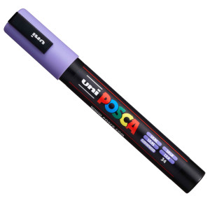 MARCATORE UNI POSCA PC5M LILLA P. MEDIA COD. MPC5ML CONFEZIONE DA 12