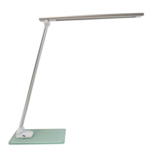 LAMPADA DA TAVOLO POPY LED 6W ALLUMINIO/VETRO UNILUX COD. 400124478