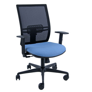 SEDUTA OPERATIVA COMBO CMB CELESTE CON BRACCIOLI REGOLABILI COD. CMB/BRF/SCB