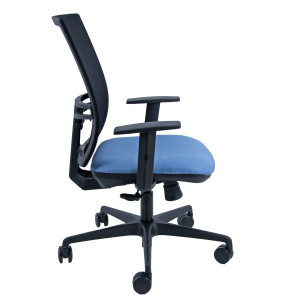 SEDUTA OPERATIVA COMBO CMB CELESTE CON BRACCIOLI REGOLABILI COD. CMB/BRF/SCB