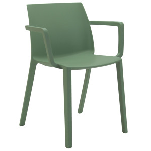 SEDUTA ATTESA DORA DORBR VERDE CON BRACCIOLI INCLUSI COD. DORBR/SW
