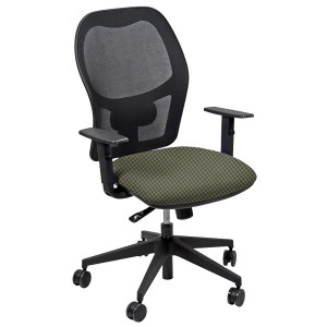 SEDUTA OPERATIVA HUBBLE HUHU 4 BLOCCHI BEIGE CON BRACCIOLI REGOLABILI COD. HUHU/BR/GBE