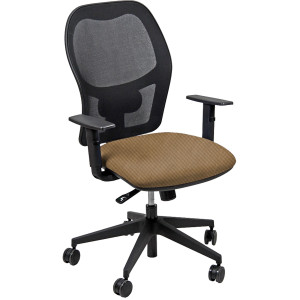SEDUTA OPERATIVA HUBBLE HUHU 4 BLOCCHI BEIGE CON BRACCIOLI REGOLABILI COD. HUHU/BR/TBE