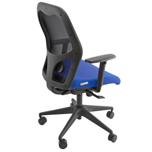 SEDUTA OPERATIVA HUBBLE PRO MEMORY CON BRACCIOLI REGOLABILI BLU COD. HUHUPM/BR/IB