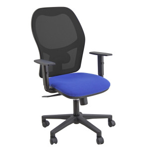 POLTRONA OPERATIVA HUBBLE 3 BLOCCHI BLU COD. HUHUVE/BR/EB