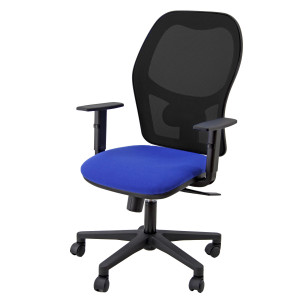 POLTRONA OPERATIVA HUBBLE 3 BLOCCHI BLU COD. HUHUVE/BR/EB