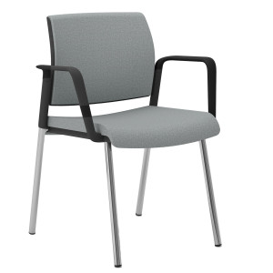 SEDUTA ATTESA KIND KI4GNBR GRIGIO CHIARO CON BRACCIOLI INCLUSI COD. KI4GNBR/LI